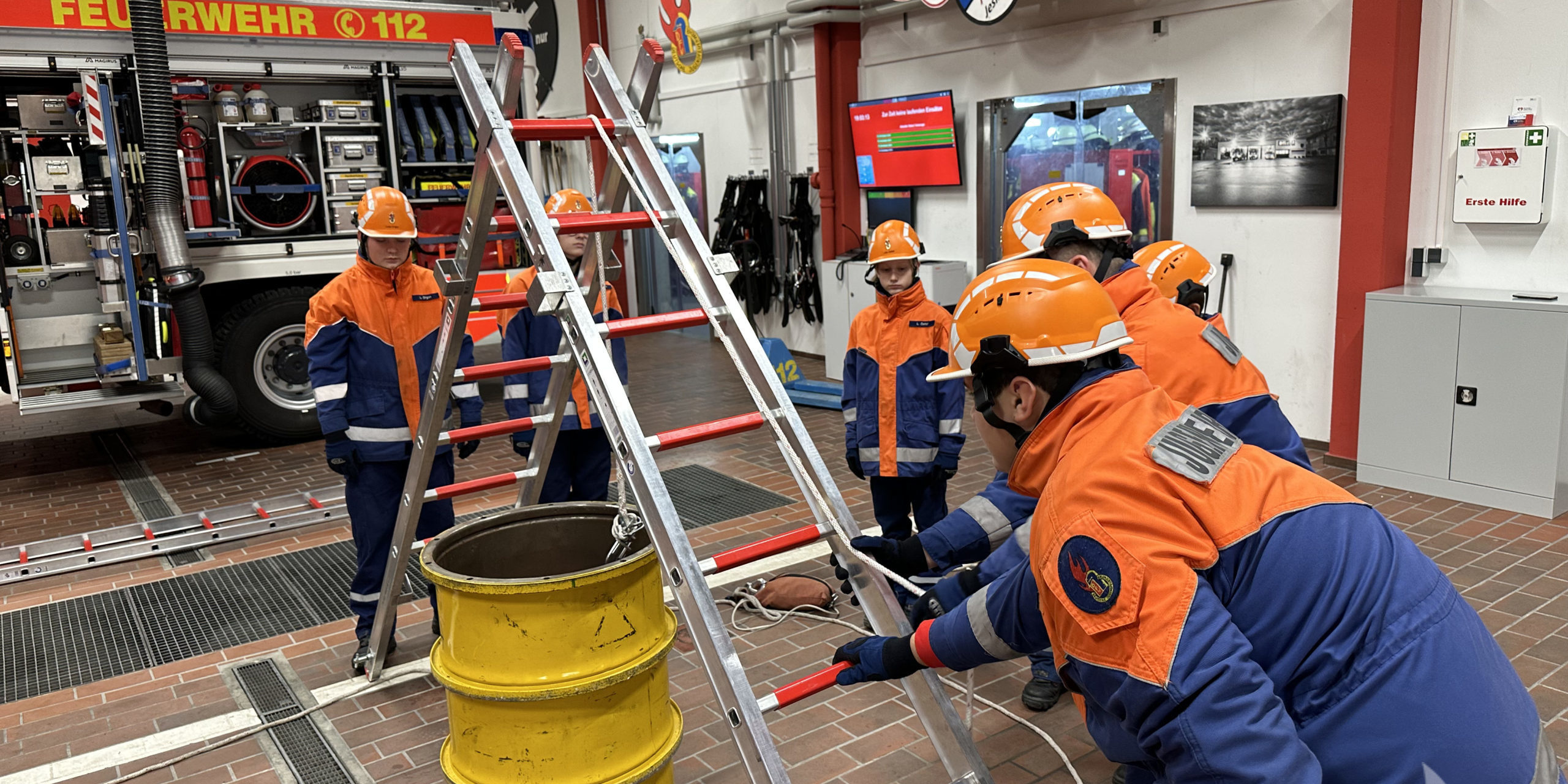 Kreativer Übungsdienst in der Jugendfeuerwehr Jesingen – Freiwillige ...