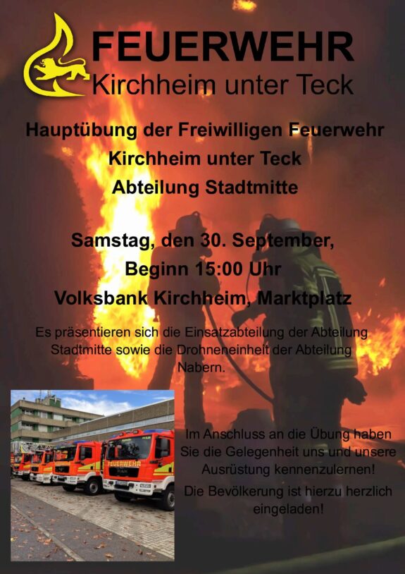 Plakat FFWKH Hauptübung 2023_final