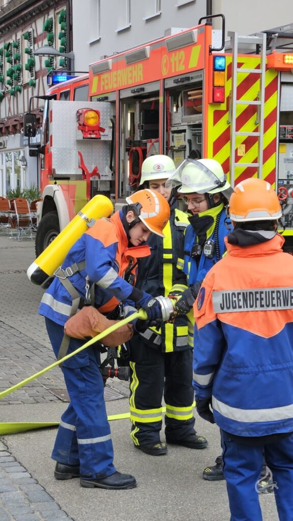 Gesamthauptübung Jugendfeuerwehr