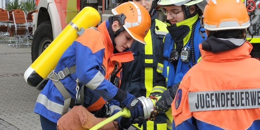 Gesamthauptübung Jugendfeuerwehr