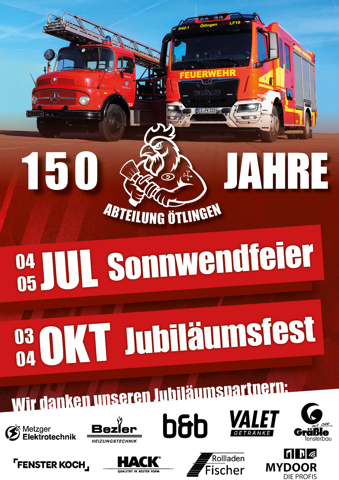 Plakat Jubiläumsjahr 2026 Abteilung Ötlingen