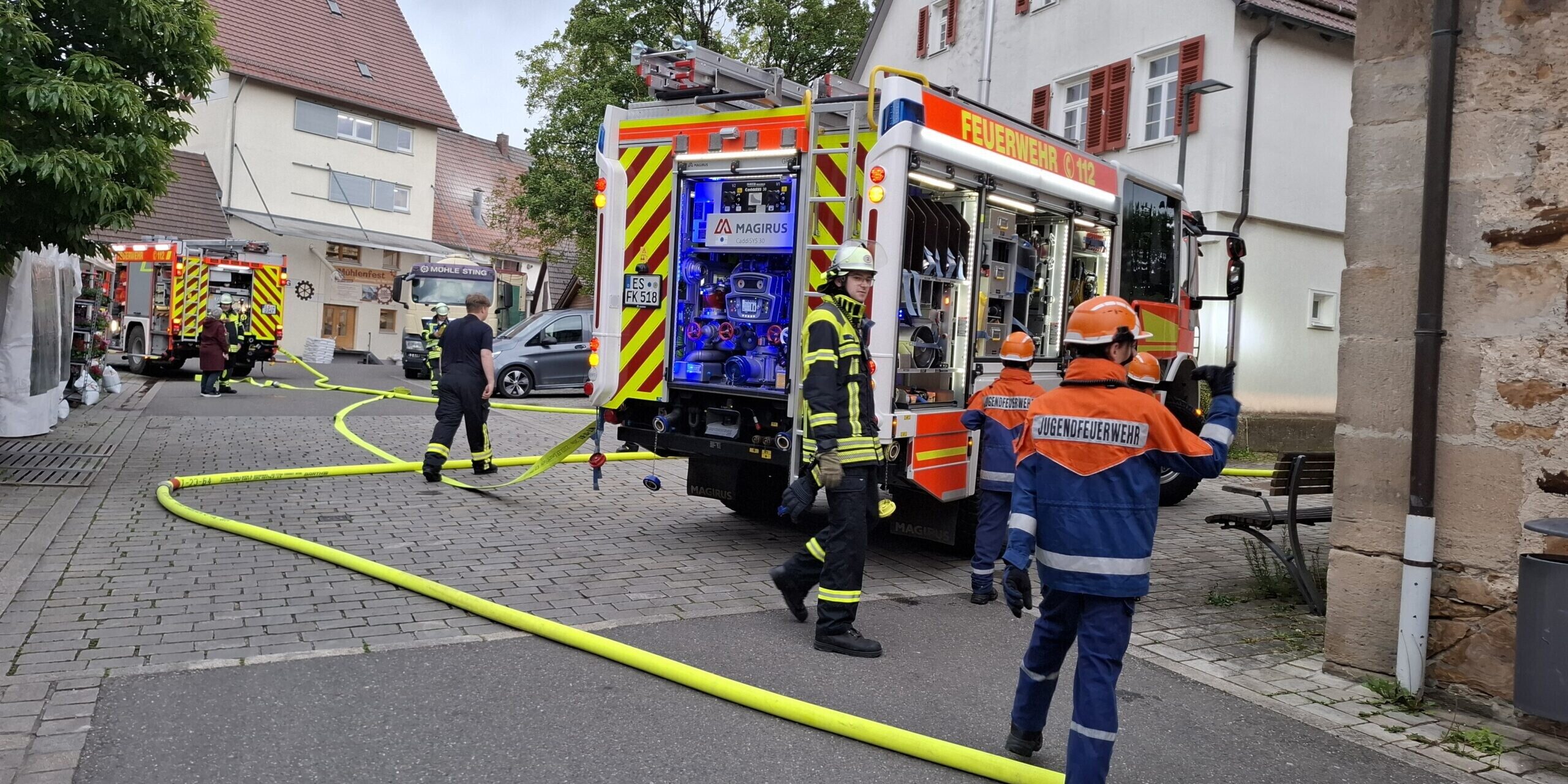 JF Jesingen Gemeinsame Übung mit JF Nabern